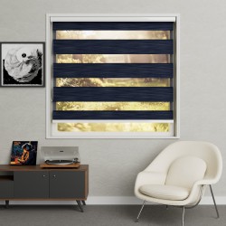 Duo rolgordijn Threads van HEWO Raamdecoratie BV 