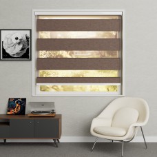 Duorolgordijnstof Darkness serie van HEWO Raamdecoratie BV 